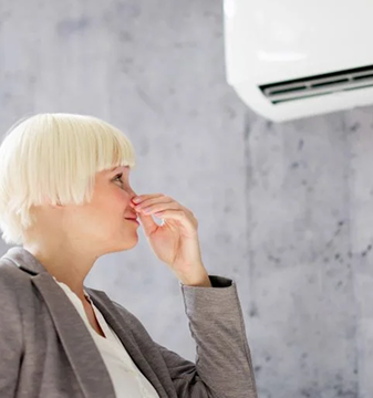 Foul odor from vents